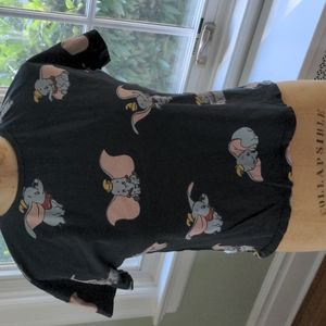 Zara Black Disney Dumbo tee Size 10 kids